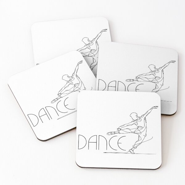 Item preview, Dance - black line art Contemporary Male dancer designed and sold by PrintSoulDesign.