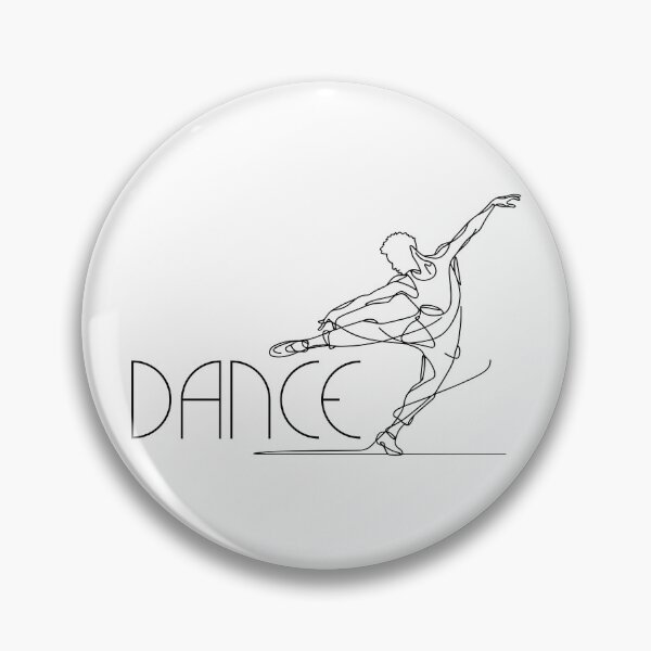 Item preview, Dance - black line art Contemporary Male dancer designed and sold by PrintSoulDesign.