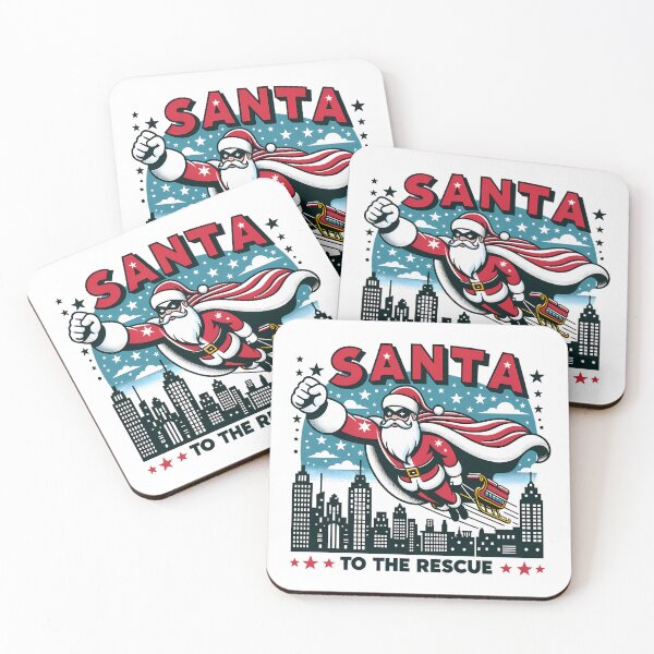 Item preview, Super Santa Soaring designed and sold by Feral Season.