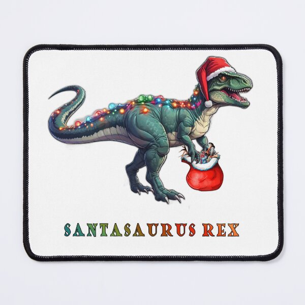 Item preview, Santasaurus Rex christmas design designed and sold by BuyByButterfly.