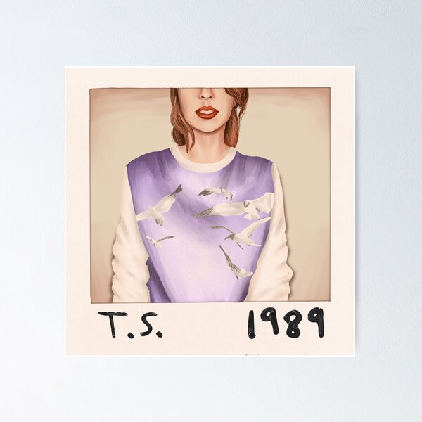 1989 Poster Taylor Swift Canvas Printed Poster With Frame Ready To Hang  Taylors Version Album Cover Wall Art Decoration Gift For Swifties 2023 -  Laughinks