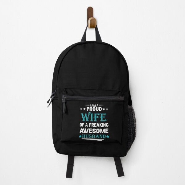 Item preview, Proud Wife of a freaking awesome amazing Husband designed and sold by Alexaltay.