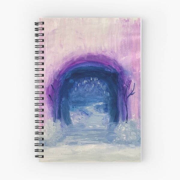 Item preview, Ice Castle Gouache Painting designed and sold by MarckRivers.
