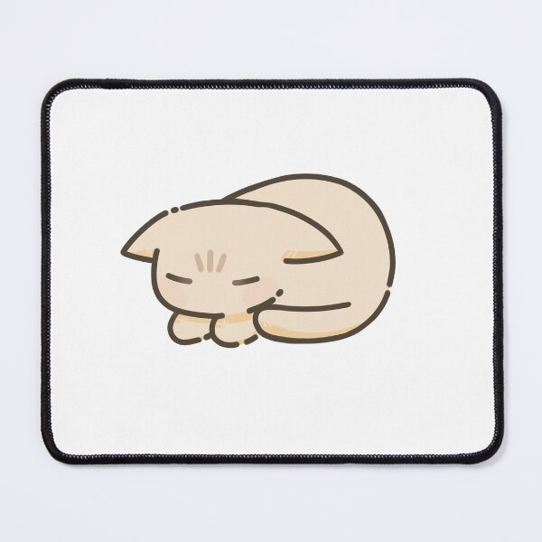 Item preview, Cute Silly Beige Cat sleepy designed and sold by CaliDraw.