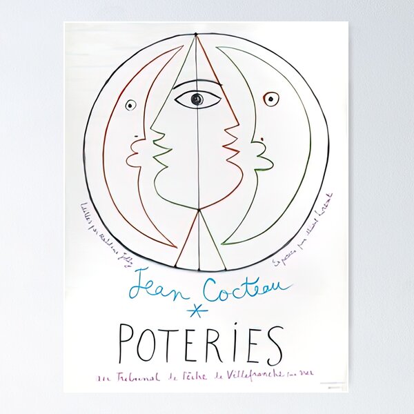 Item preview,  jean cocteau artwork designed and sold by marti-oryo.