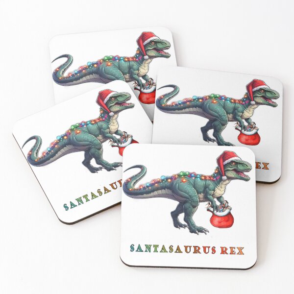 Item preview, Santasaurus Rex christmas design designed and sold by BuyByButterfly.