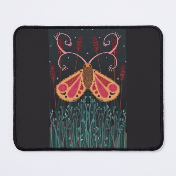 Item preview, Folksy art moth designed and sold by rose-michele.