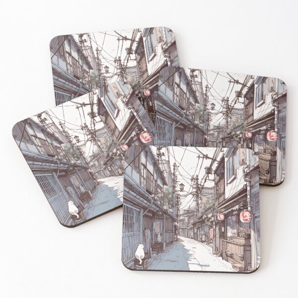 Item preview, Kyoto Narrow Street designed and sold by ofanaim.