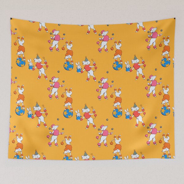 Item preview, Three Circus Poodles designed and sold by alinabeska.