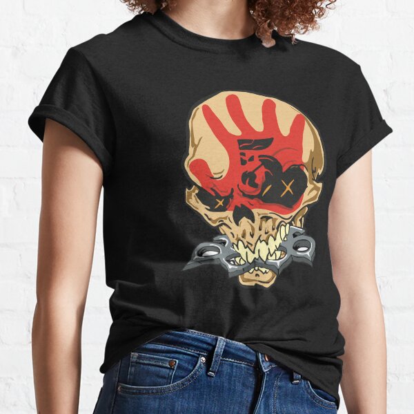 Five Finger Death Punch Women\'s T-Shirts & Tops for Sale | Redbubble