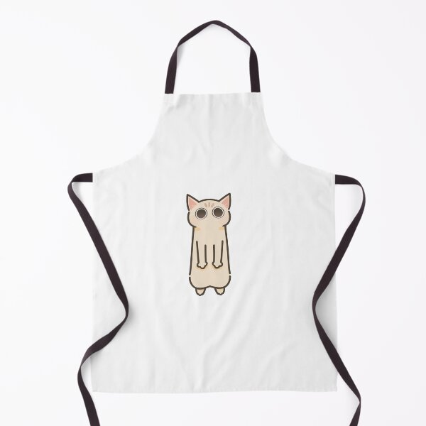 Item preview, Cute Silly Beige Cat Standim Big Eyes designed and sold by CaliDraw.