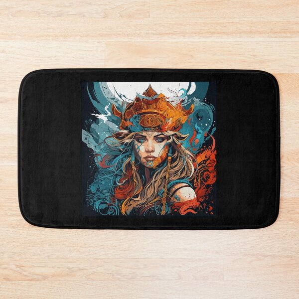 Item preview, Viking shield maiden design Valhalla designed and sold by Andrea-Design.
