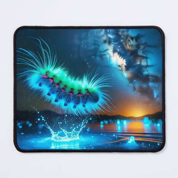 Item preview, Blacklight Style Caterpillar Luminous Leap designed and sold by Matt's Artificial Nature.