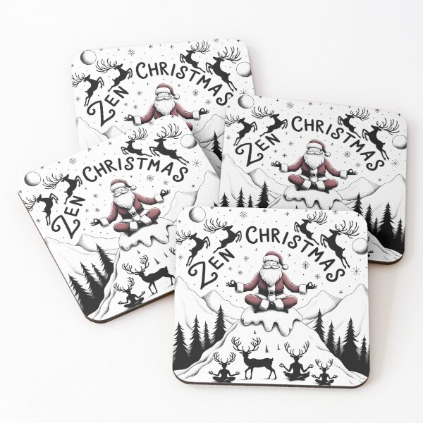 Item preview, Santa's Serene Summit designed and sold by Feral Season.