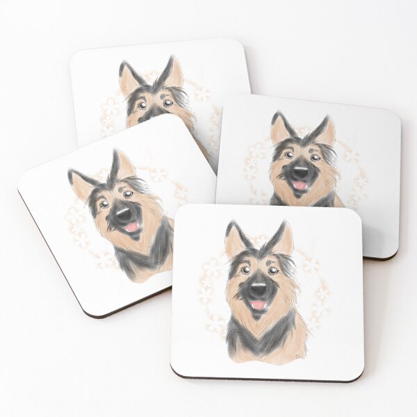 Item preview, German shepherd designed and sold by Cardera Studio.