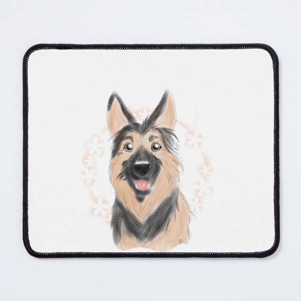 Item preview, German shepherd designed and sold by Cardera Studio.