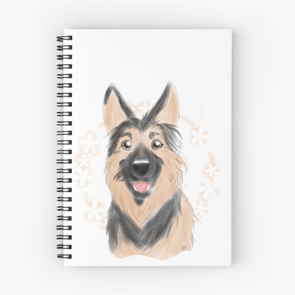 Item preview, German shepherd designed and sold by Cardera Studio.