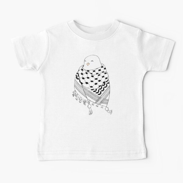 Item preview, Happy Dove Wrapped in Keffiyeh Scarf  designed and sold by FairieDance.
