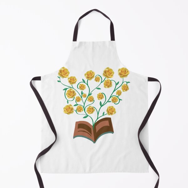 Item preview, Flowers Growing From Book | Many Yellow Roses blooming designed and sold by CircinusStore.