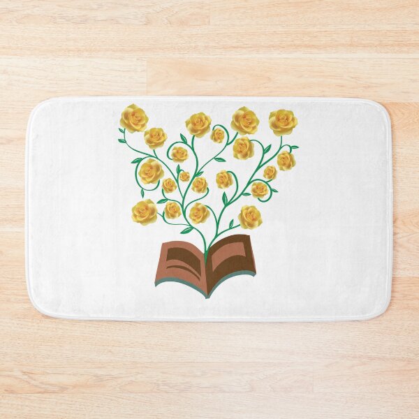Item preview, Flowers Growing From Book | Many Yellow Roses blooming designed and sold by CircinusStore.