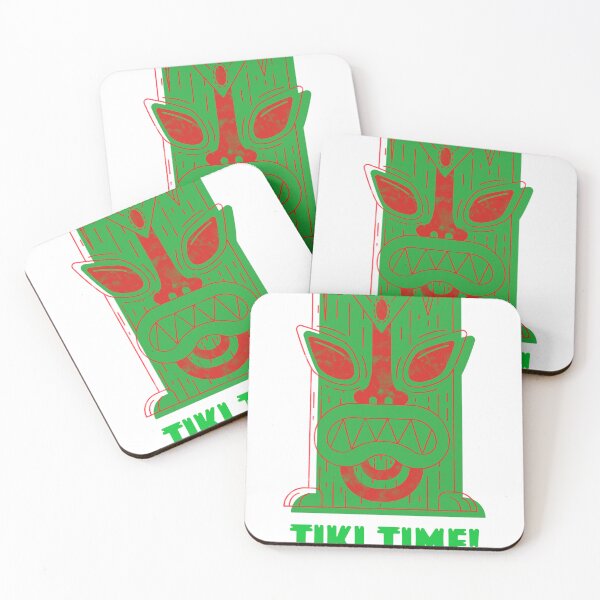 Item preview, Tiki Time! green designed and sold by JesusPinata.