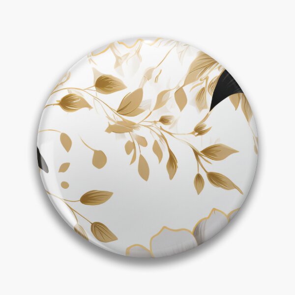 Item preview, Beautiful Black And Gold Flowers designed and sold by ShinyWolf.