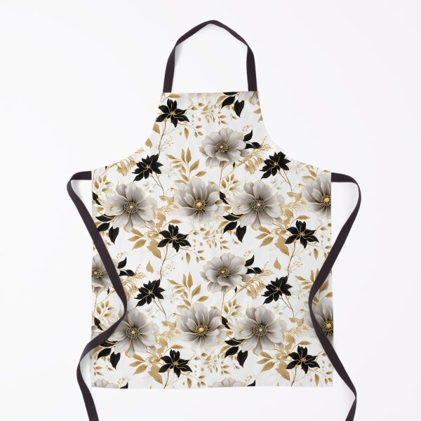 Item preview, Beautiful Black And Gold Flowers designed and sold by ShinyWolf.