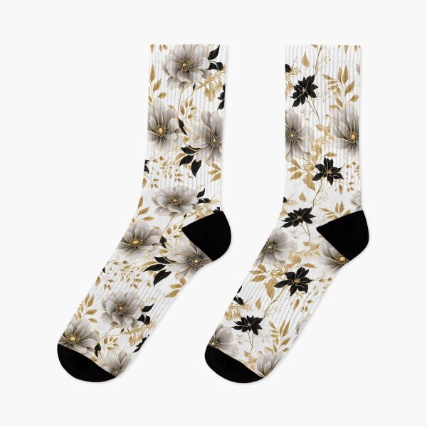 Item preview, Beautiful Black And Gold Flowers designed and sold by ShinyWolf.