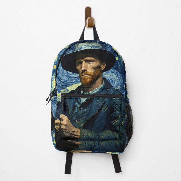 Item preview, Van Gogh - Starry Night, self portrait design - 5 designed and sold by V Art Travel Archive.