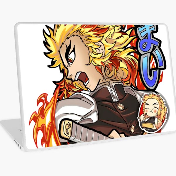 demon slayer onis superiores Laptop Skin for Sale by Mika-Funart