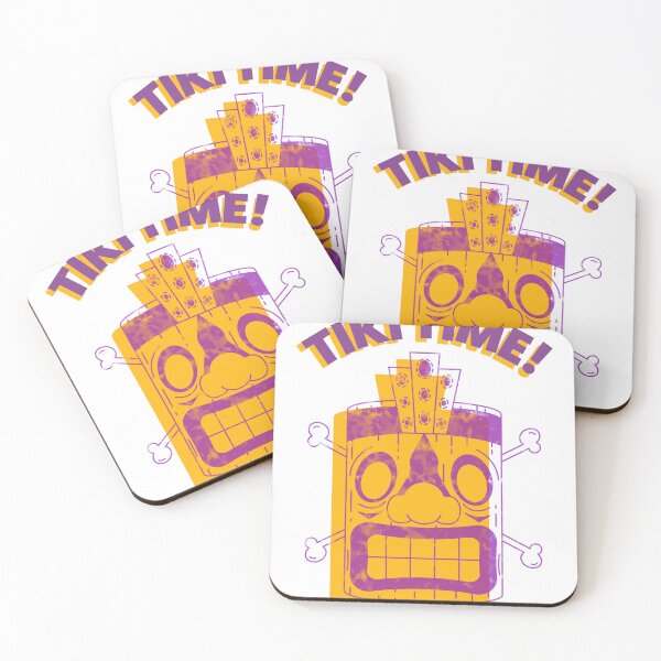 Item preview, Tiki time! purple designed and sold by JesusPinata.