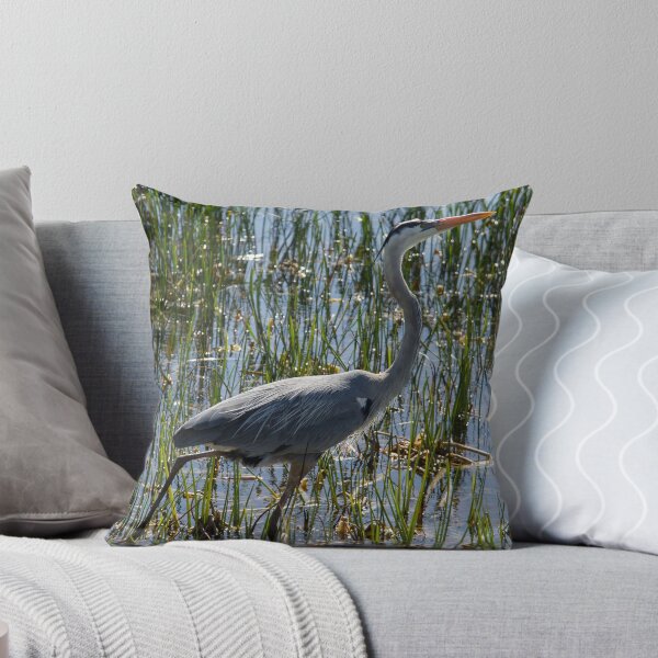 Item preview, Great Blue Heron Bird Closeup designed and sold by ValeriesGallery.
