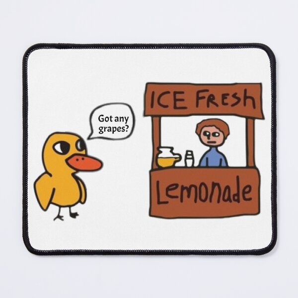 Item preview, Got any grapes lemonade stand,kids collections. designed and sold by bloosoms.