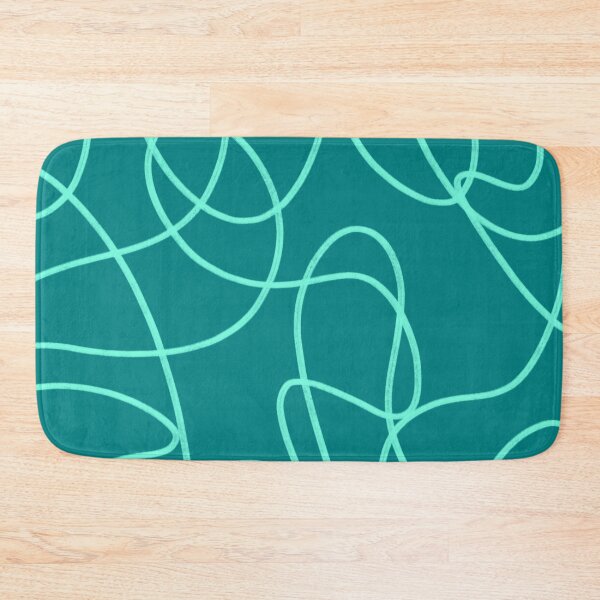 Item preview, Teal Line Art designed and sold by DanielleGensler.