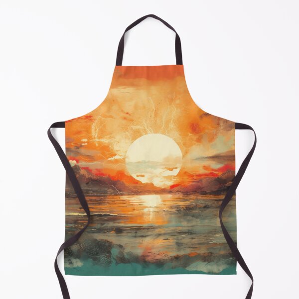 Item preview, Explore "Simplistic & Minimalistic Vintage Sunset" Abstract Art designed and sold by ArtificialGenes.