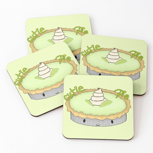 Item preview, Cutie Pie in Key Lime (With words) designed and sold by UnhamperedArt.