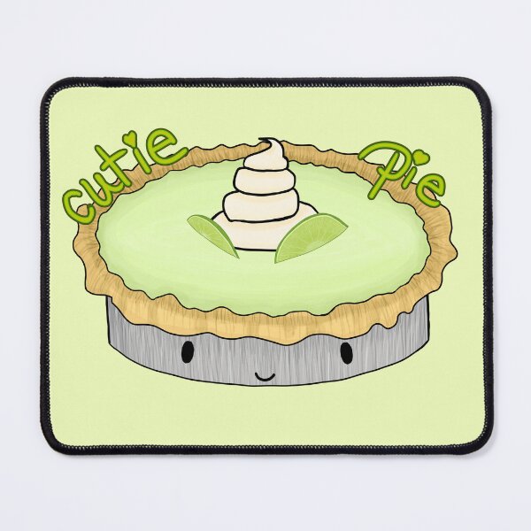 Item preview, Cutie Pie in Key Lime (With words) designed and sold by UnhamperedArt.
