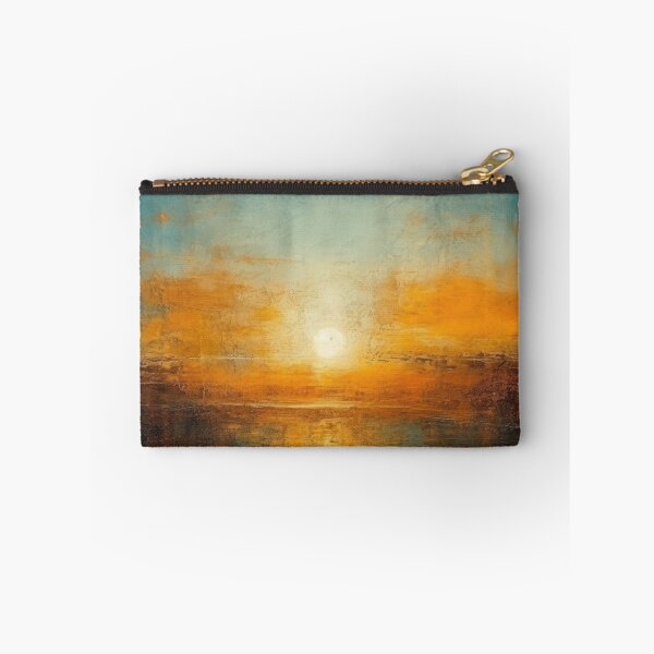 Artikelvorschau, Entdecken Sie "Simplistic & Minimalistic Vintage Sunset" Abstrakte Kunst entworfen und verkauft von ArtificialGenes.