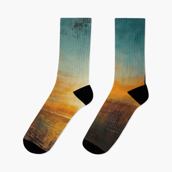 Artikelvorschau, Entdecken Sie "Simplistic & Minimalistic Vintage Sunset" Abstrakte Kunst entworfen und verkauft von ArtificialGenes.