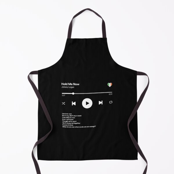 Item preview, Hold Me Now - Johnny Logan - Eurovision 1987 Winner - Ireland - Music / Media Player Interface Mockup designed and sold by Vision-Tees.