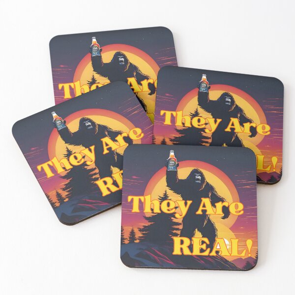 Item preview, Yeti: ¡son REALES! Pie Grande con una cerveza. designed and sold by Dan Farsaci.