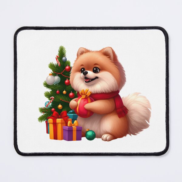Item preview, Pomeranian Paws & Ornaments: Tree Trimming Time designed and sold by EpicPaws.