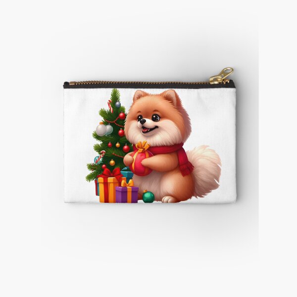 Item preview, Pomeranian Paws & Ornaments: Tree Trimming Time designed and sold by EpicPaws.