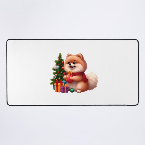 Item preview, Pomeranian Paws & Ornaments: Tree Trimming Time designed and sold by EpicPaws.