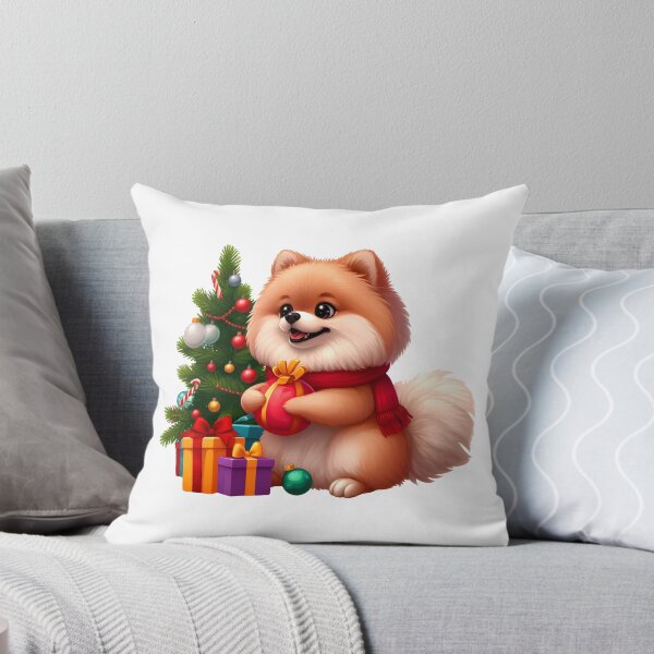 Item preview, Pomeranian Paws & Ornaments: Tree Trimming Time designed and sold by EpicPaws.