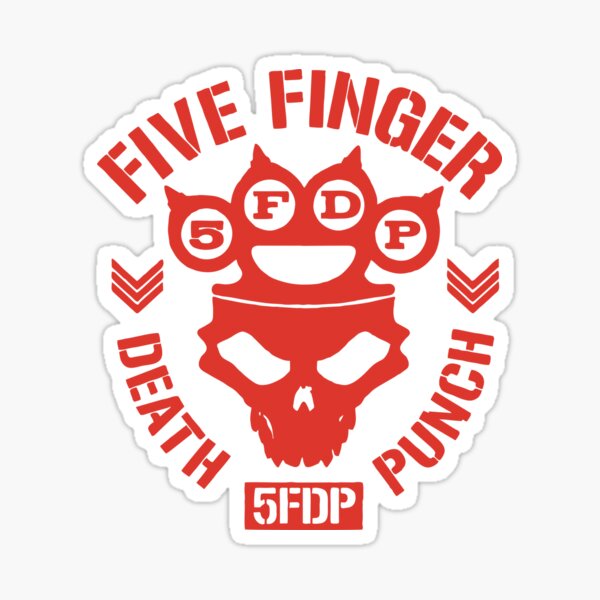 Five Finger Death Punch Stickers for Sale | Redbubble