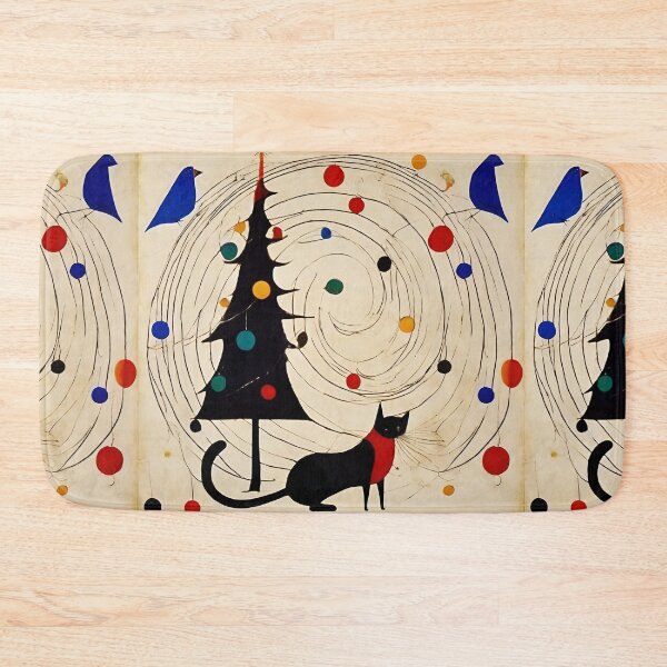Item preview, Joan Miro Inspired Abstract Christmas Vortex designed and sold by bettypure.