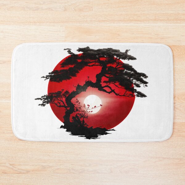 Item preview, Bonsai Tree Art-Red Dawn Bonsai Tree  designed and sold by letsgetinspired.