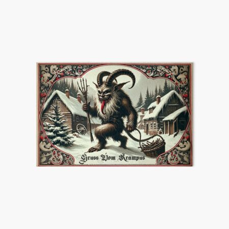 Item preview, Gruss Vom Krampus designed and sold by ThatRandomJerk.
