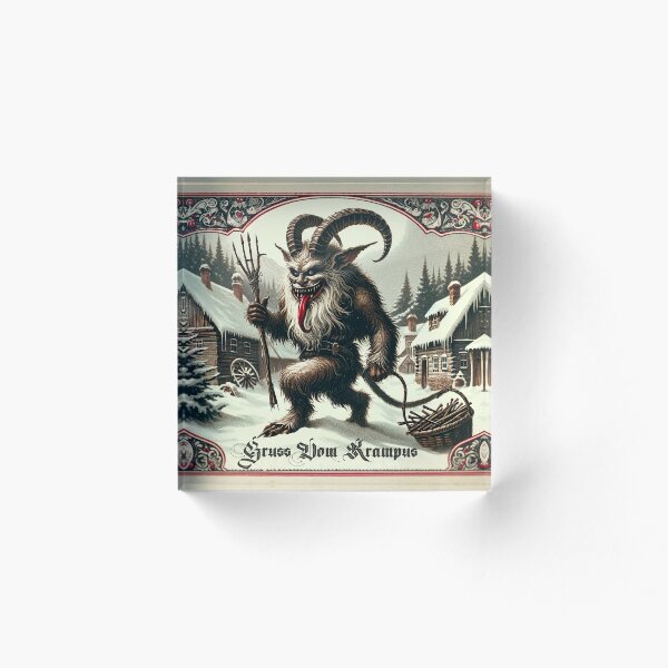 Artikelvorschau, Gruss vom Krampus entworfen und verkauft von ThatRandomJerk.